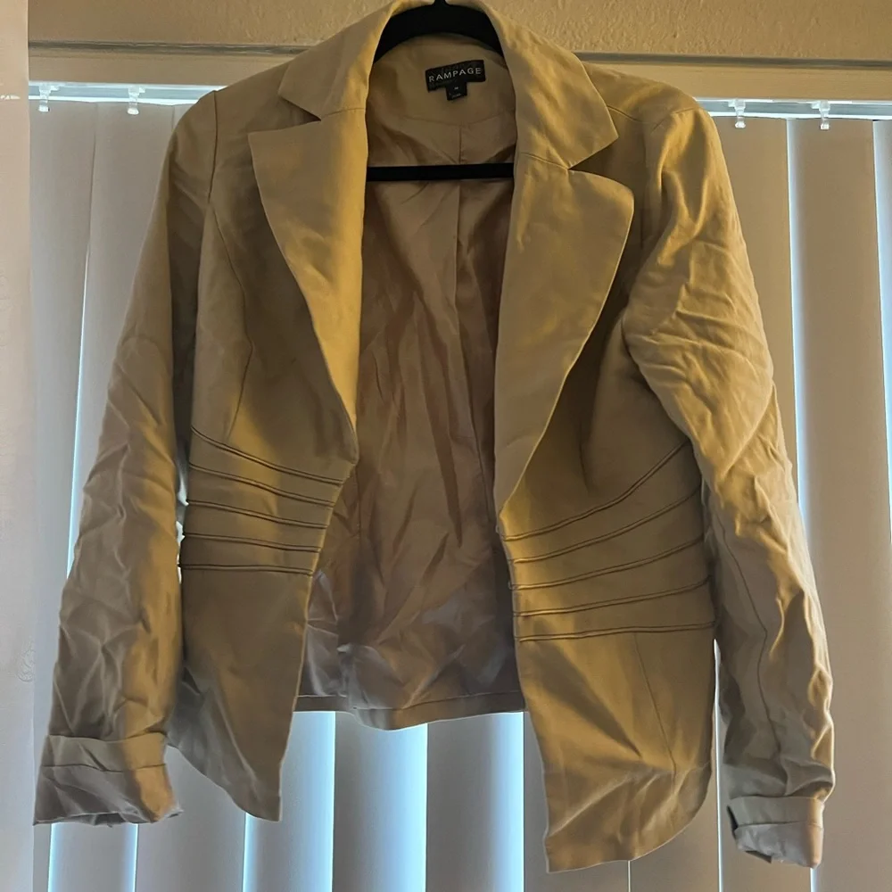 Vintage Rampage hook closure blazer - Picture 1 of 4
